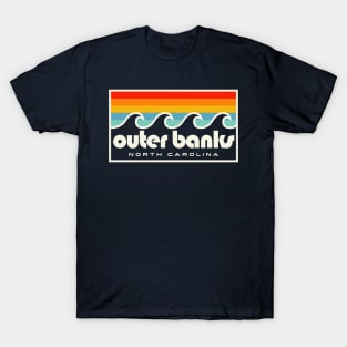 Outer Banks NC Retro OBX North Carolina T-Shirt